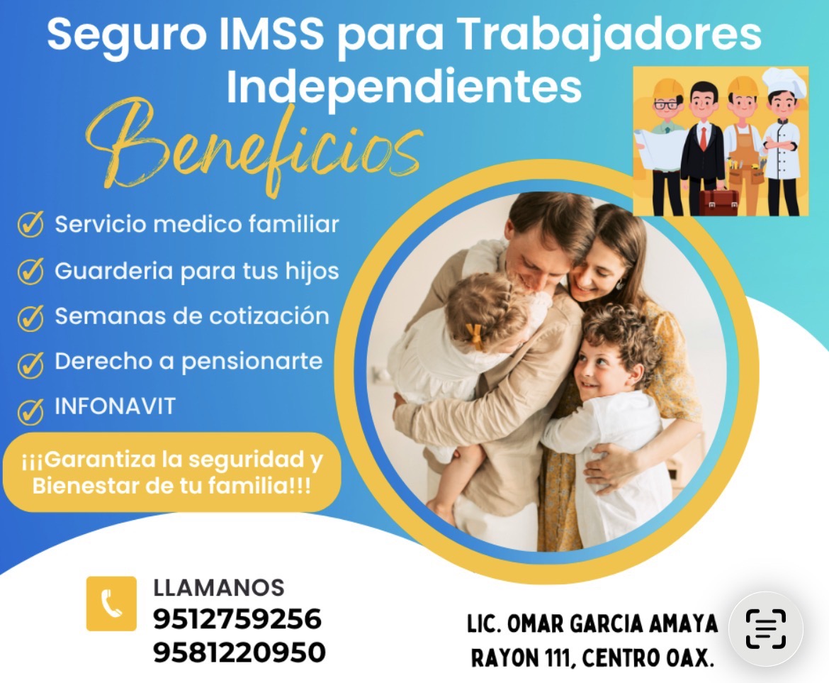 Seguro IMSS para trabajadores independientes